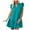 Green, variant on kamemir Womens 2024 Summer V-Neck Drawstring Ruffle Cap Short Sleeve Side Pockets Mini Dress Sundress(Red,XL)