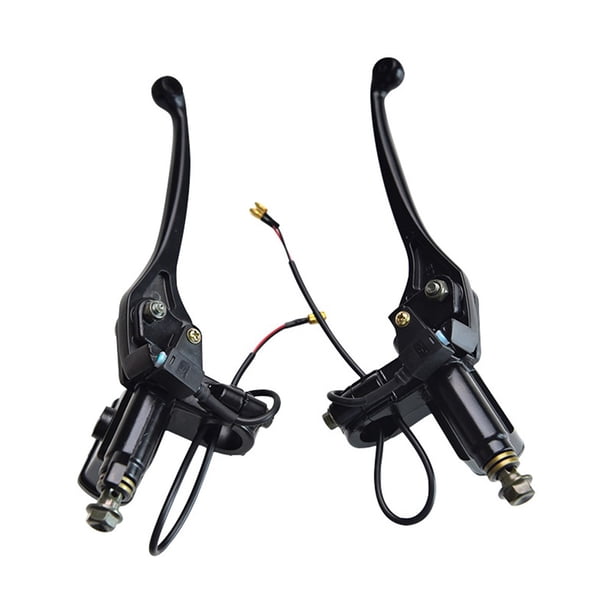 Levier De Frein Hydraulique électrique – Alliage Alu, Noir – Compatible 22mm – Pour Vélo, Scooter, Quad
