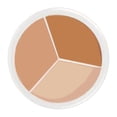 thumbnail image 3 of Crema correctora facial Tricolor para cubrir manchas, ojeras y marcas faciales., 3 of 12
