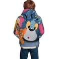 thumbnail image 2 of Tom And Jerry Kids Pullover Hoodies 3d Print Hooded Sweatshirt With Packet For Boys Girls, 2 of 8