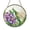 Acrylic 3.5 Inch, variant on Mantis Insect Stained Glass Suncatcher – Purple Flower Window Decor
