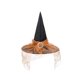 thumbnail image 1 of Sombrero de bruja Sombrero de Halloween para mujer con velo Accesorios de disfraz de bruja adulta Fiesta, 1 of 5