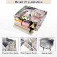 thumbnail image 5 of Pandas Flowers Floral Leaves Bear Corduroy Tote Bag Handbag Large Messenger Bag Shoulder Crossbody Zipper Bag Purse, 5 of 8