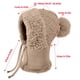 thumbnail image 3 of Gorro de punto con adornos navideños 3 en 1 para mujer, con bufanda y mascarilla. Bufanda y mascarilla de punto cálidas para otoño e invierno. Adornos navideños para exteriores. Decoración navideña., 3 of 6