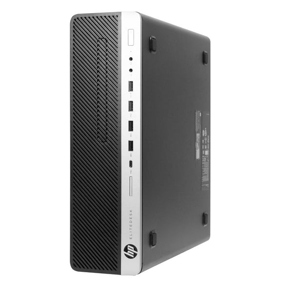 Restored HP EliteDesk 800 G3 Small Form Desktop, Intel Core 7th Gen i5 7500 3.4Ghz, 16GB DDR4 RAM, 500GB Hard Drive, USB Type C, Windows 10 Home (Refurbished)