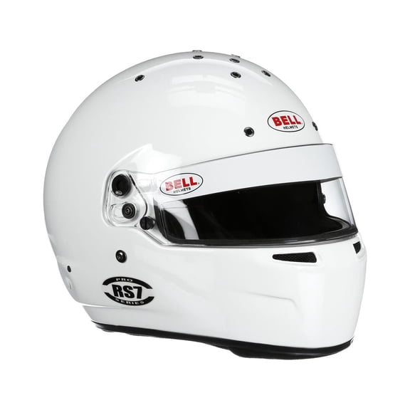 Bell RS7 Pro SA2020 Helmet, White, 7-3/4 Inch