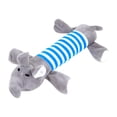 thumbnail image 1 of Dog Molar Striped Elephant Sounding Toy Teddy Puppy Large Dog Pet Plush Toy, 1 of 2