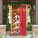 thumbnail image 3 of Decoraciones de Navidad Interior 35 X 79 Pulgadas Marco de Puerta de Navidad - Patrón de Santa Claus - Decoración de Puerta de Navidad - Decoración de Fiesta Del Festival, 3 of 6