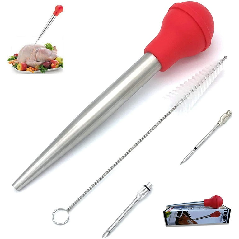100 Pcs Roaster Liners Turkey Baster Syringe Roasting Kit Paper Bags Food  Cooking Poultry Chicken Marinade Meat Oven Basting - AliExpress