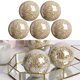 thumbnail image 3 of Las bolas de la esfera del mosaico fijaron las bolas de los artículos para Oro 5pcs Sunnimix Bolas de esfera de mosaico, 3 of 8