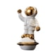 thumbnail image 2 of Escultura de astronauta de cerámica, adorno de mesa para armarios y estantes, ligera. 105 x 9 x 18 cm, 2 of 9