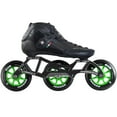 thumbnail image 1 of Atom Luigino Strut 3 Wheel Indoor Inline Skate Package (Boom Indoor 100mm Firm, 6, Black, ABEC 7), 1 of 2