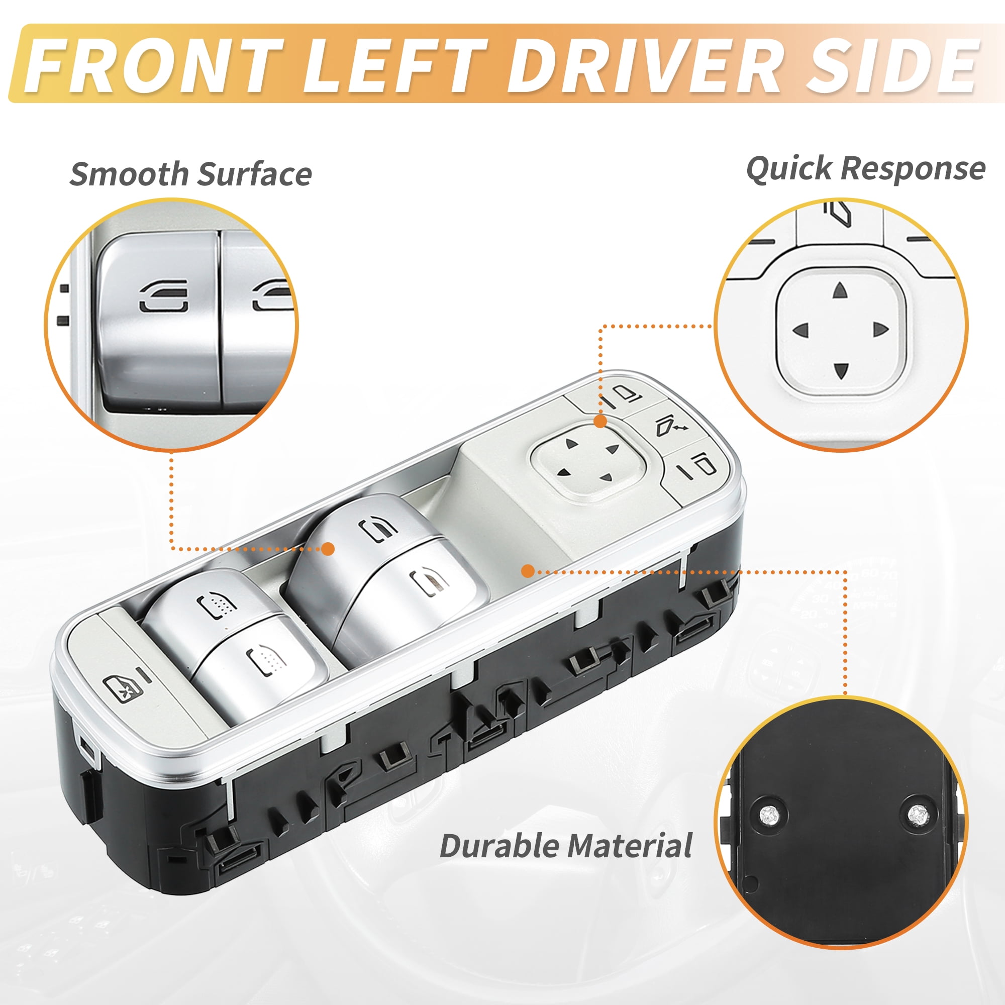 Unique Bargains Power Window Switch for Mercedes-Benz GLE 350 GLE 450 GLS 580