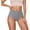 Gray, variant on KHONTS Women's High Waist Seamless Panties Tummy Control Bathing Suit Underwear Full Coverage Briefs White XS