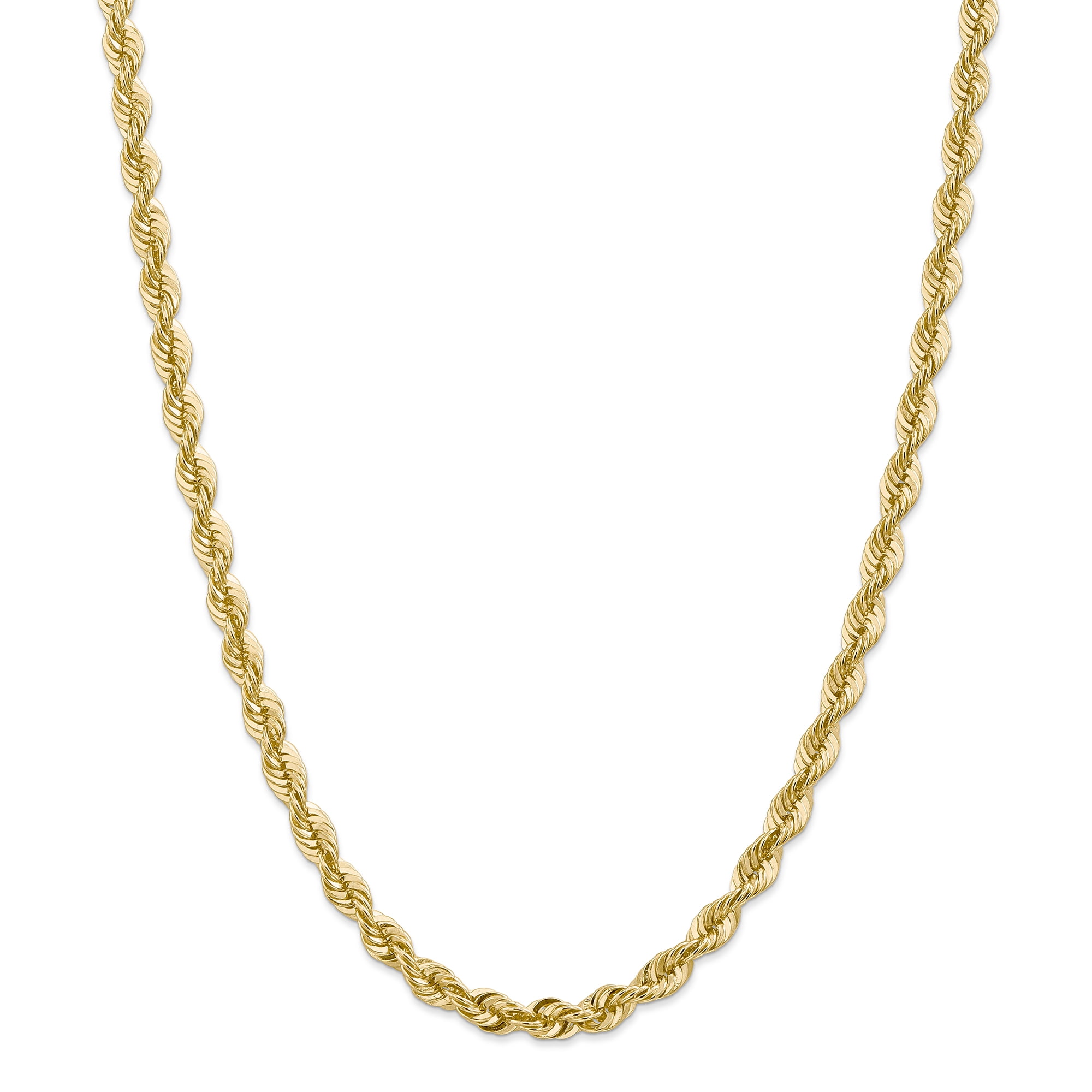 Primal Gold Primal Gold 14 Karat Yellow Gold 6mm Regular Rope Chain