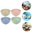 thumbnail image 4 of QUMIIRITY 4pcs Household Tableware Plastic Assorted Color Family Mealtime, 4 of 8