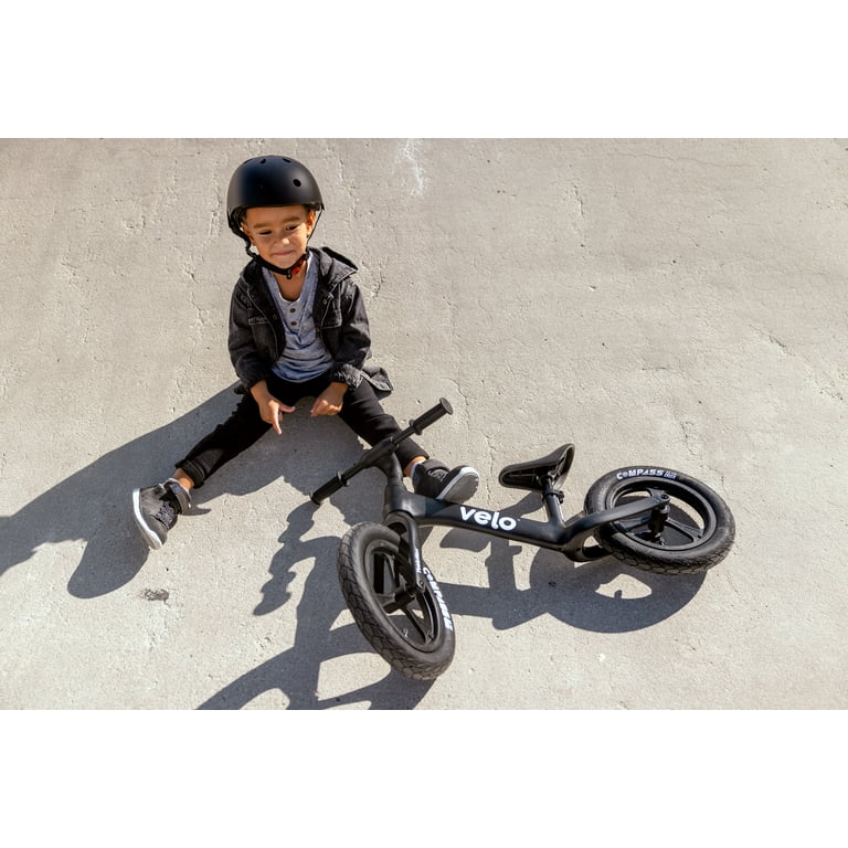 Yvolution Y Velo Pro Kids Balance Bike Black Unisex Lightweight