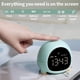 thumbnail image 5 of Dinosaur Alarm Clock, Kids Alarm Clocks For Girls Boys Alarm Clock For Kids With Timer, Dual Alarm, 5 Ringtones, Snooze Function - Green, 5 of 5