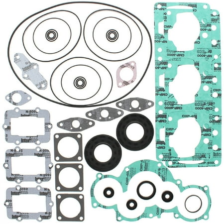 Winderosa 711222 Gasket Set with Oil Seal
