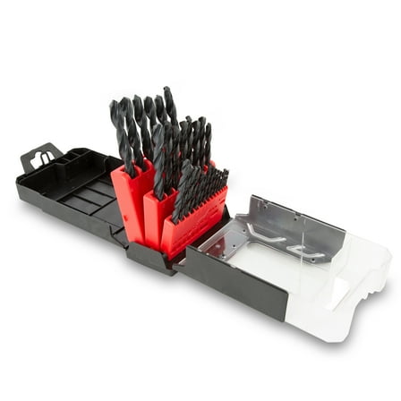 Hyper Tough 29-Piece Black Oxide Drill Bit Set