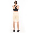 thumbnail image 3 of Women Drawstring Cotton Spandex Casual Sports Bermuda Shorts, 3 of 6