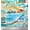 Dusty Teal Blue, variant on Soimoi Japan Crepe Satin Fabric Chair,Girl & Beach Surfboard Patchwork Decor Fabric Printed Yard 42 Inch Wide