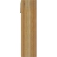 thumbnail image 4 of Ekena Millwork 6"W x 18"D x 22"H Westlake Block Rough Sawn Bracket w/ Offset Brace, Western Red Cedar, 4 of 25