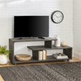 thumbnail image 2 of Pemberly Row Meuble TV Moderne Rustique 60 Pouces en Gris, 2 of 6