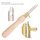 thumbnail image 3 of Herramientas de Tejido de Madera Con Aguja, Agujas de Fieltro, 4 pianas para bricolaje artesanal, 3 of 7