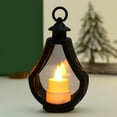 thumbnail image 5 of Home Decor QTOCIO Electronic Candle Ambient Light Christmas Small Oil Lamp Mini Light Candle Night Light Holiday Ambient Decoration Lights, 5 of 5