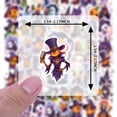 thumbnail image 6 of 35pcs-50pcs Halloween Stickers Stationery Stickers Ghost Decals Funny Stickers for Suitcase Fridge Laptop, 6 of 9