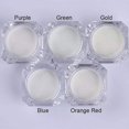 thumbnail image 4 of 5 cajas de polvos de perla para decoración de uñas, purpurina, efecto espejo, pigmento cromado, esmalte de gel UV, polvo brillante para decoración de uñas, kit de polvo cromado para uñas, 4 of 5