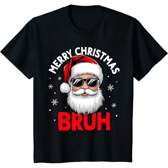 Kids Christmas Short Sleeve Tee for Boys and Girls | Fun Holiday Graphic Shirt