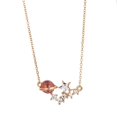 thumbnail image 3 of Collar De Colgantes De Estrella De Taladro De Cadena Larga / Gargantilla De Para Niñas Yuyangstore Golden Drill Star Colgantes, 3 of 8