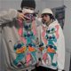 thumbnail image 2 of Y2k Disney Lilo &amperio; Sudadera con capucha de punto, abrigo de lana para adultos, sudadera, chaquetas Harajuku de Hip Hop, ropa de calle, abrigos universitarios sueltos, Cosplaygris2XL 67.5-75KG Deng Xun unisex, 2 of 2