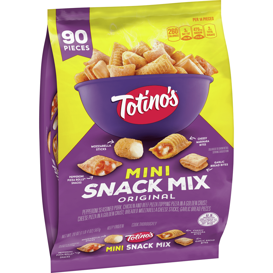 Totino's Original Mini Snack Mix 20oz BrickSeek