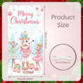 thumbnail image 4 of Decorative Design Merry Christmas Banner Nutcracker Theme Cartoon Characters Christmas Celebration for Holiday Party Indoor Decoration Special Events, 4 of 9