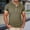 Green, variant on Henley Shirts for Men Summer Fashion Casual Short Sleeve Relaxed Fit Lightweight Tshirts Color Block Mens Tees