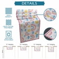 thumbnail image 6 of Rainbow Sunshine Table Runner 72 Inches, Rainy Cute Pink Border Bed Runner Dresser Scarves Tabletop for Indoor Outdoor Parties/Ceremony/Banquet, 18" x 72", 6 of 9