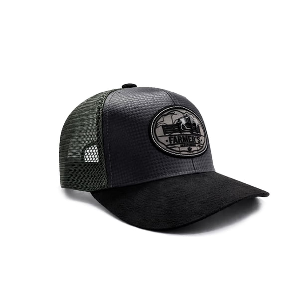 KNITE Gorra Farmer Trucker Countryside gris Hombre Ajustable Estilo Ranch Cap