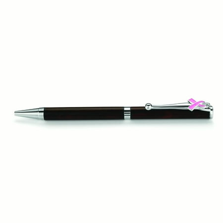 - Woodturning Project Kit for 7mm Slim Style Breast Cancer Awareness Pen, Chrome