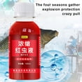 thumbnail image 4 of Meileang 100ML Liquide Concentré de Ver Rouge Haute Concentration Appât de Poisson Additif Agent d'Attraction pour Leurres Accessoires de Pêche en Eau Douce Truite Carpe Bar, 4 of 7