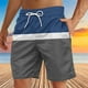 thumbnail image 4 of Pantalones Cortos para Hombre Atléticos Pantalones de Playa de Impresión Especial, Pantalones Cortos Atléticos de Poliéster Elásticos para Hombres, 4 of 8