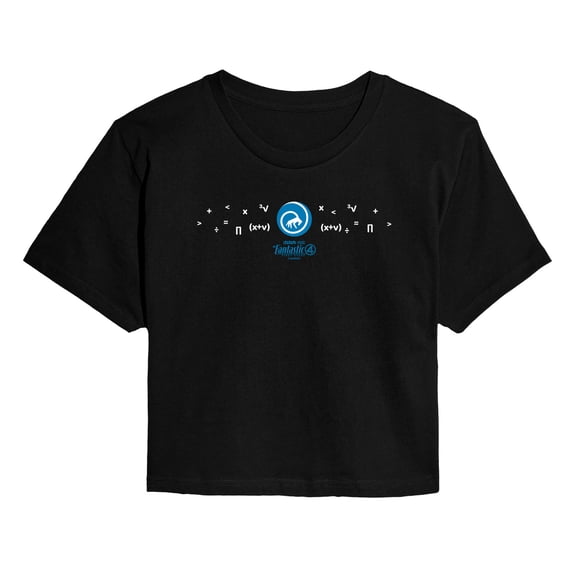 Marvel - Fantastic 4 Mr. Fantastic - Juniors Cropped Graphic T-Shirt