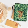 thumbnail image 3 of HELLHERO Book Organizer Bag with Decorative Design Polyester Fabric Bible Case Bag with Lightweight for Paperbacks Notebook Book Book Organzoer Holder, 3 of 8