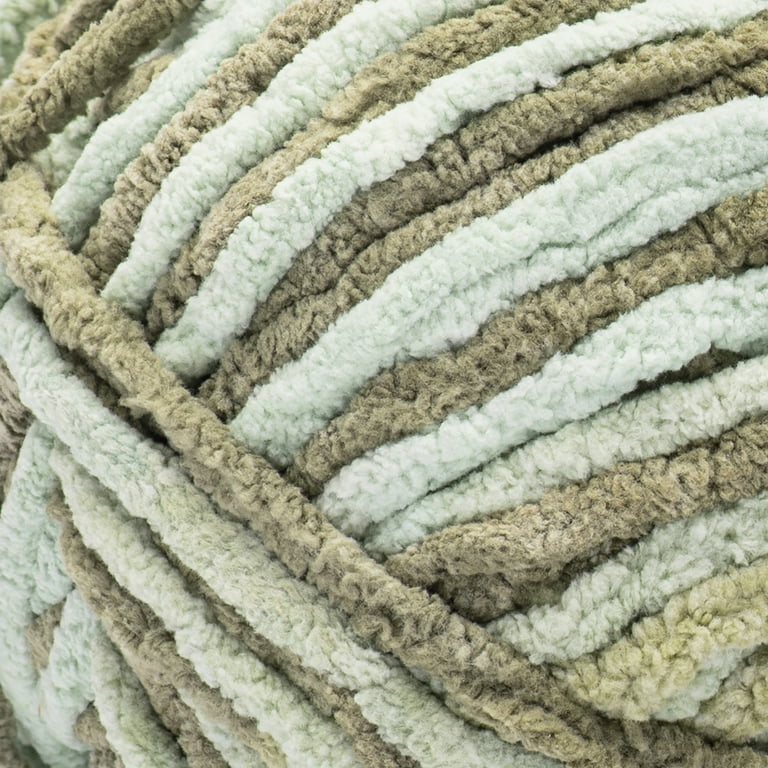 Bernat Blanket 6 Super Bulky Polyester Yarn grassy 10.5oz 300g 220Yd 4 Pk Walmart