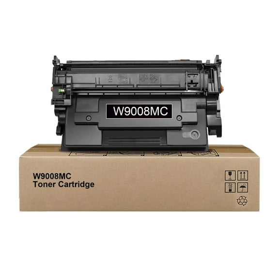 W9008 W9008MC Compatible Black Toner Cartridge Replacement for MFP E52645 E50145 Printers (1 Black)