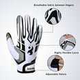 thumbnail image 4 of CHUANK Wanfen Gants de Football pour Jeunes Prise en Silicone Rouge/blanc m, 4 of 9