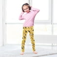 thumbnail image 5 of joogoo Girls' Leggings Cute Different Dogs Yoga Pants 4T, 5 of 8