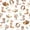 White Brown 01, variant on spefrowx Leopard Print Bow Twin Duvet Cover for Kids, Pink Brown Ribbon Twin Bedding, Pink Reversible, 2 Pieces, 1 Duvet Cover and 1 Pillowcase